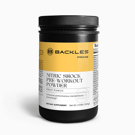 Nitric Shock Pre-Workout Powder (Fruit Punch)